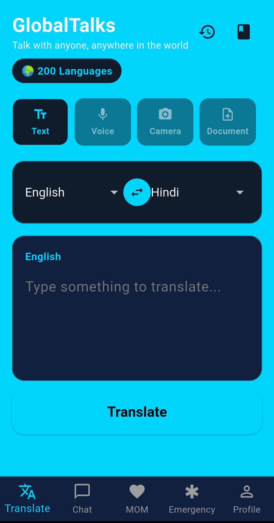 GlobalTalks App