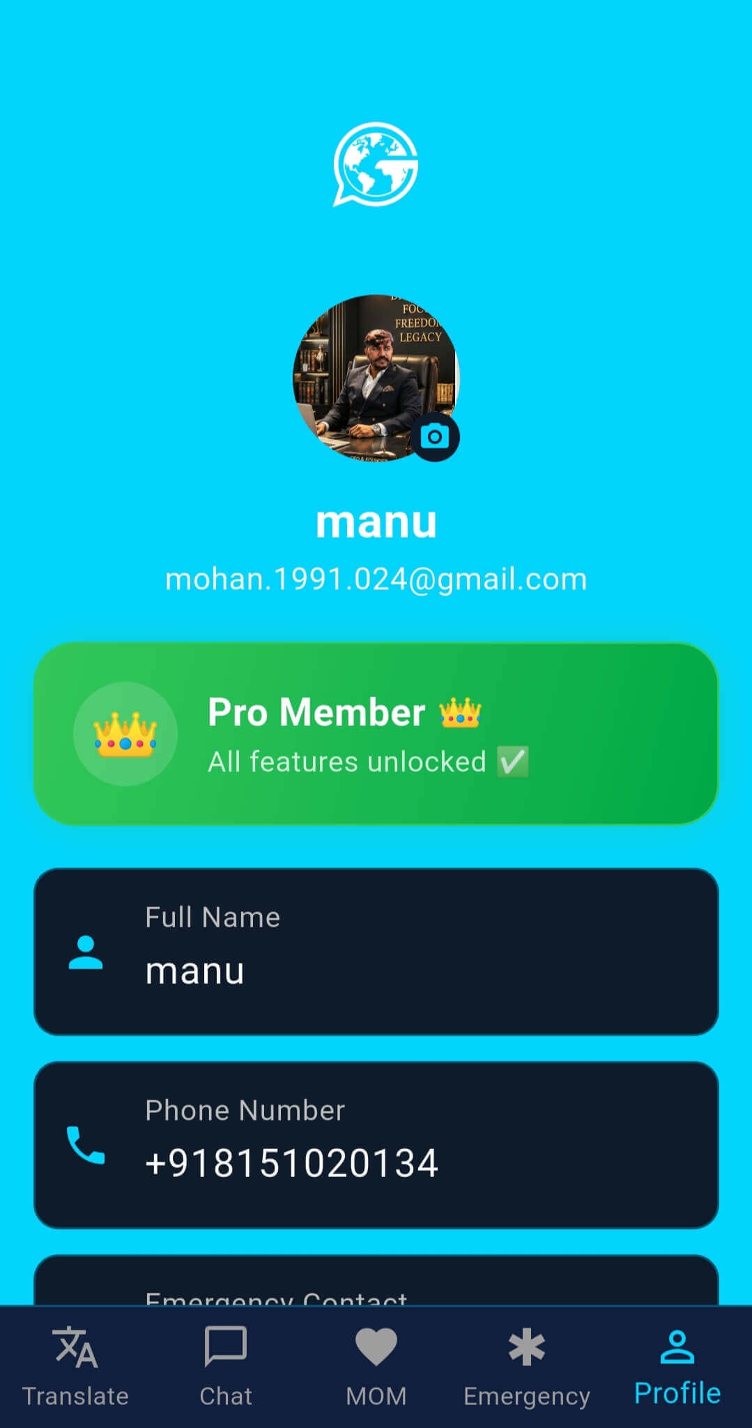 GlobalTalks App